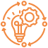 Cost Efficiency and Flexibility Icon